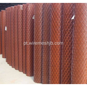 Anti-dizzle Galvanizado e PVC revestido de malha de metal expandida